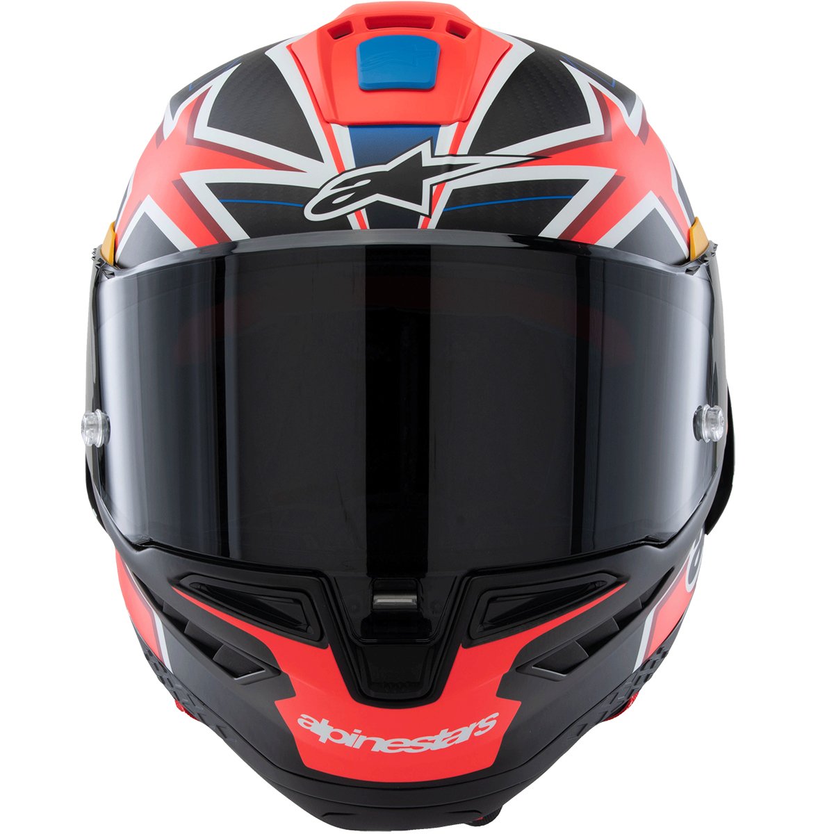 Casco Alpinestars Supertech R10 Miller LE Carbon / Red Matt