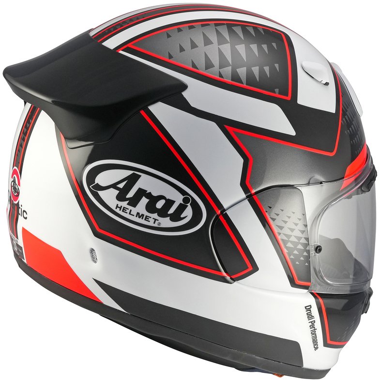 Casco Arai Quantic Giu Red