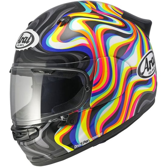 Casco Arai Quantic Swirl White