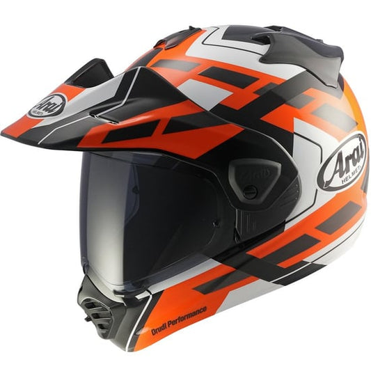 Casco Arai Tour-X5 Match Orange / Black / White