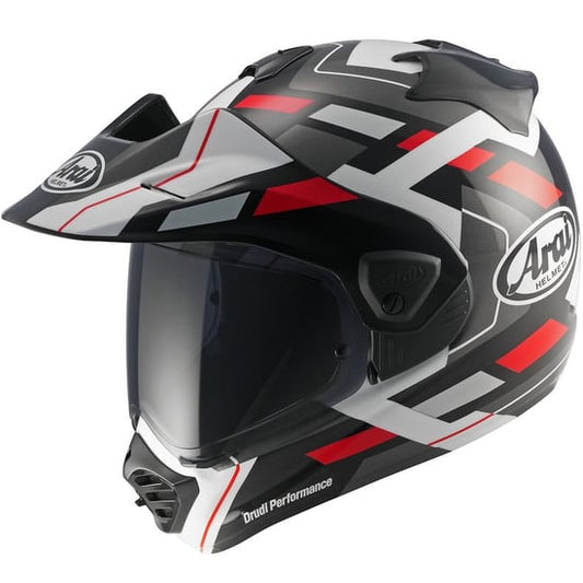 Casco Arai Tour-X5 Match Red / Black / Grey