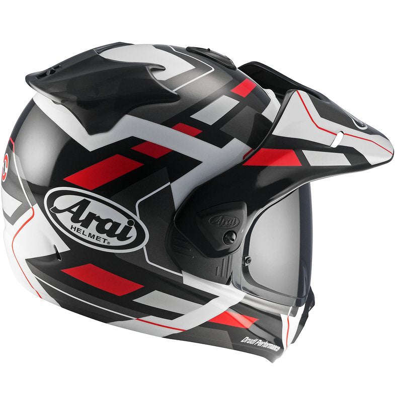 Casco Arai Tour-X5 Match Red / Black / Grey