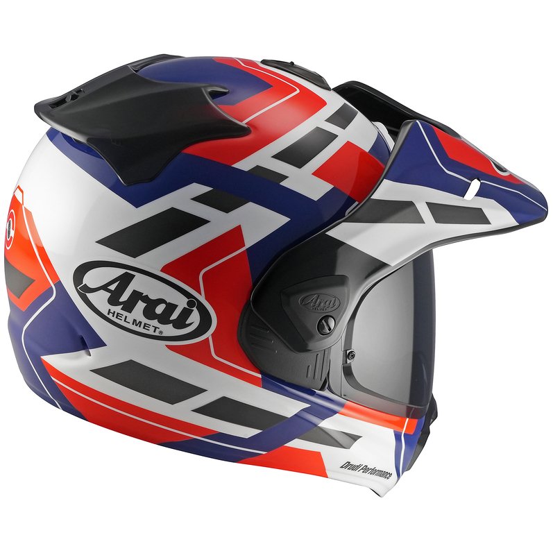 Casco Arai Tour-X5 Match White / Blue / Red / Black