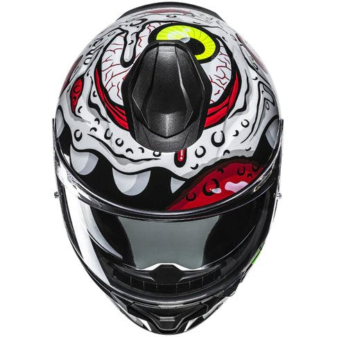 Casco HJC C71 Squeeze Red / Yellow