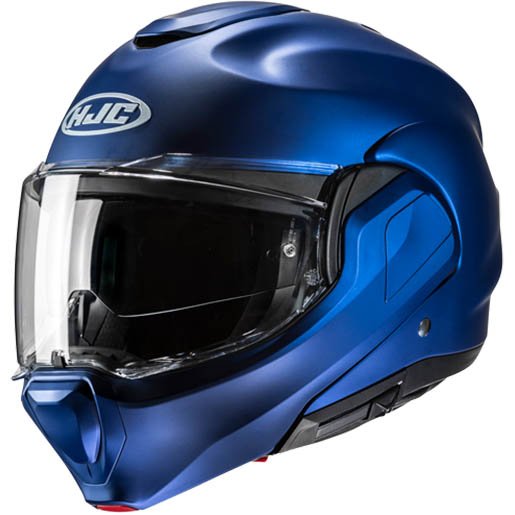 Casco HJC F100 Semi-Matt Metallic Blue