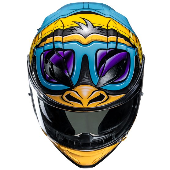 Casco HJC F71 Monkey DJ MC23
