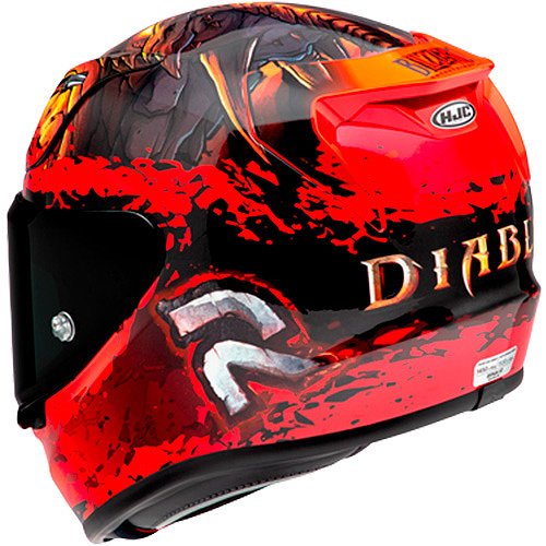 Casco HJC RPHA 12 Diablo Blizzard MC1