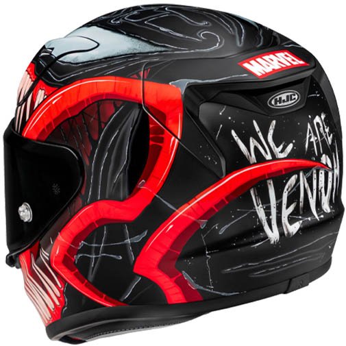 Casco HJC RPHA 12 Venom 3 Marvel MC1SF