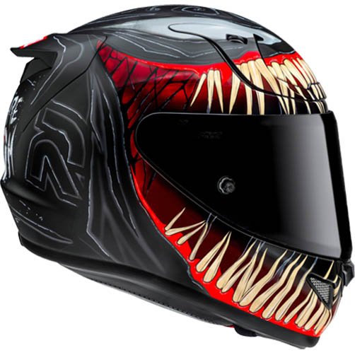 Casco HJC RPHA 12 Venom 3 Marvel MC1SF
