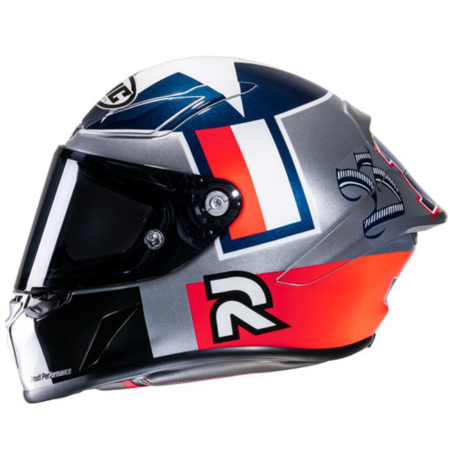 Casco HJC RPHA 1 Ben Spies Silver Star MC21