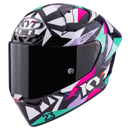 Casco KYT KX-1 Race GP Bastianini Replica 2025