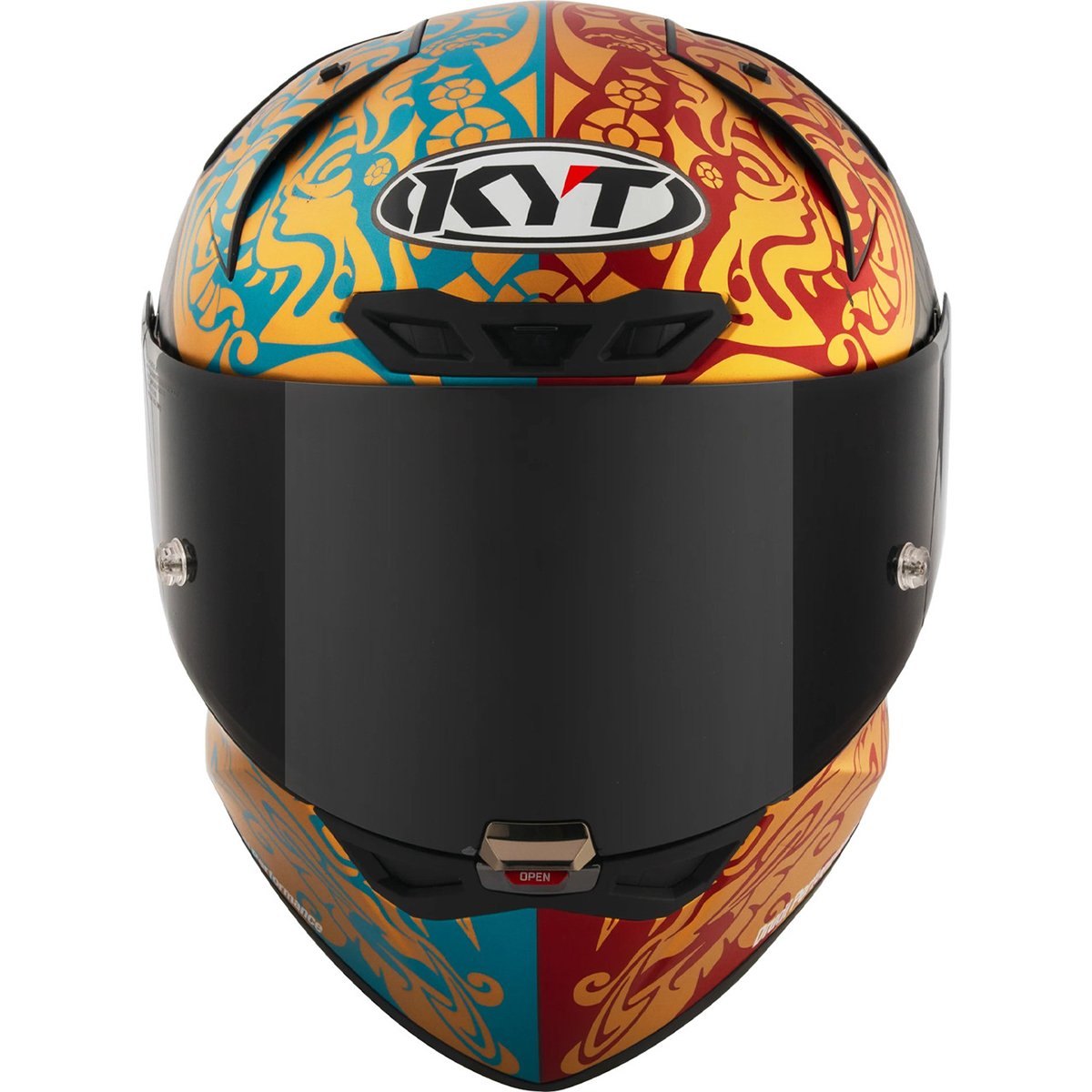 Casco KYT KX-1 Race GP Bastianini Indonesia 2023 Replica