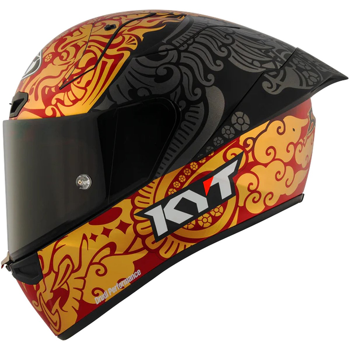 Casco KYT KX-1 Race GP Bastianini Indonesia 2023 Replica