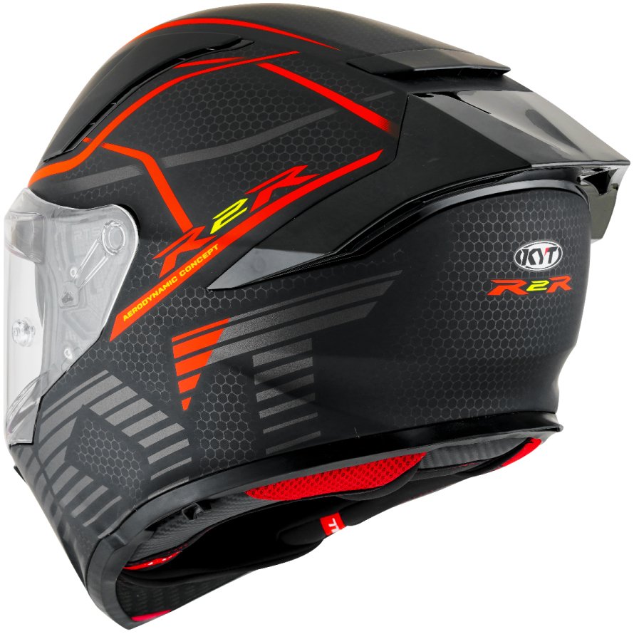 Casco KYT R2R Concept Matt Black / Red