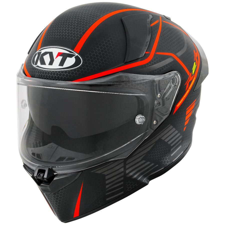 Casco KYT R2R Concept Matt Black / Red