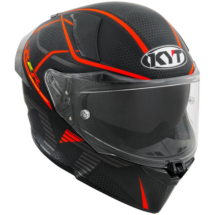 Casco KYT R2R Concept Matt Black / Red