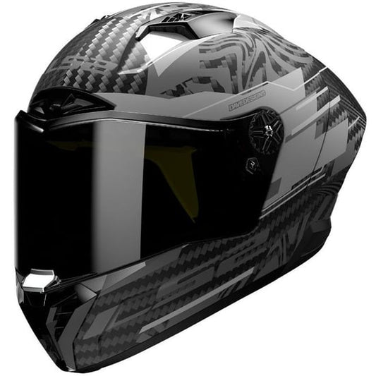 Casco LS2 FF805 Thunder GP Polar Matt Black