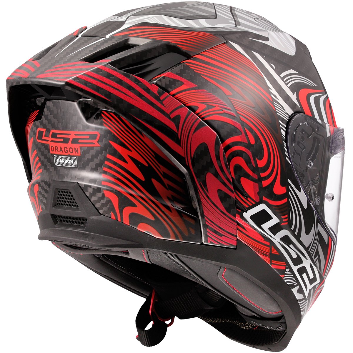Casco LS2 FF807 Dragon Enthum Red