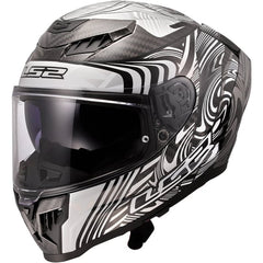 Casco LS2 FF807 Dragon Enthum Silver