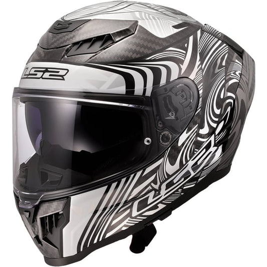 Casco LS2 FF807 Dragon Enthum Silver