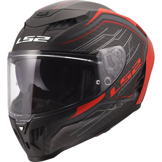 Casco LS2 FF807 Dragon Subic Matt Red