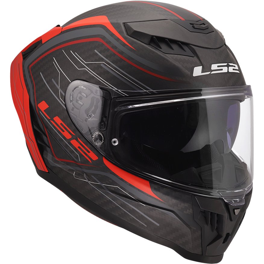 Casco LS2 FF807 Dragon Subic Matt Red