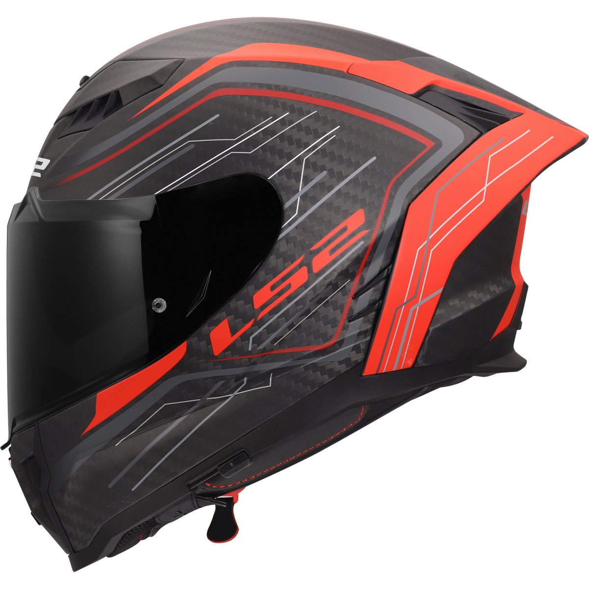 Casco LS2 FF807 Dragon Subic Matt Red