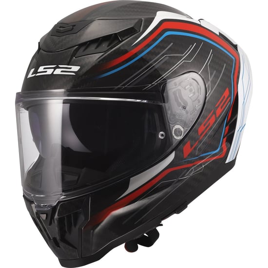 Casco LS2 FF807 Dragon Subic White / Blue / Red