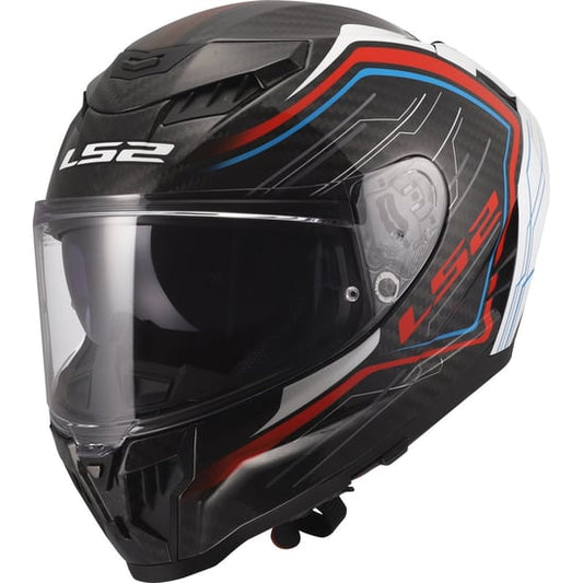 Casco LS2 FF807 Dragon Subic White / Blue / Red
