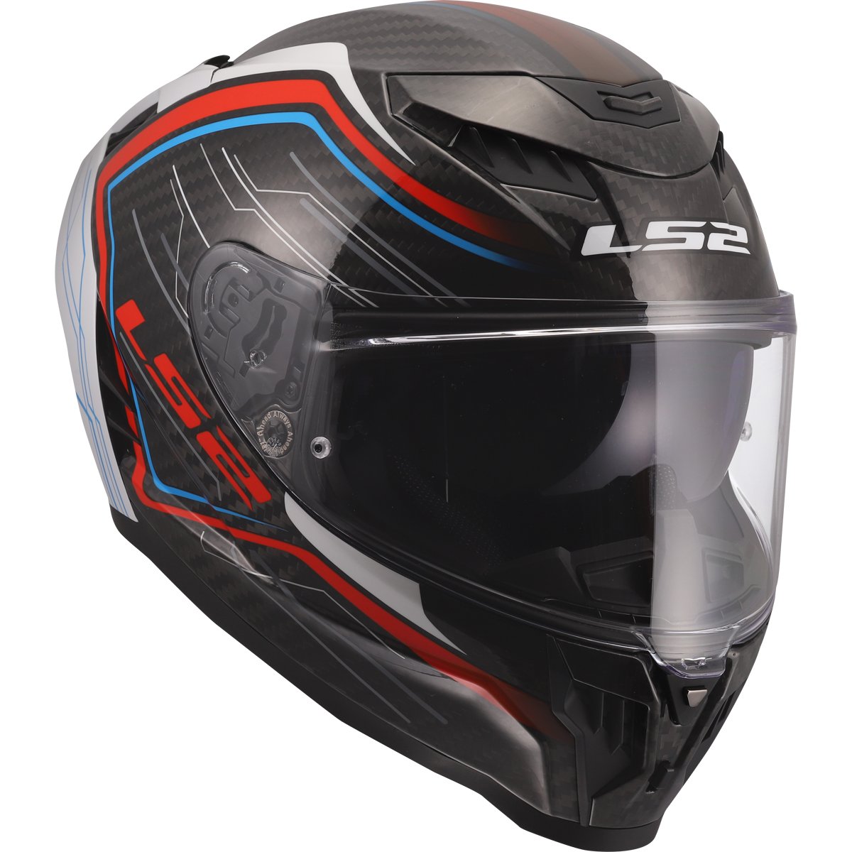 Casco LS2 FF807 Dragon Subic White / Blue / Red