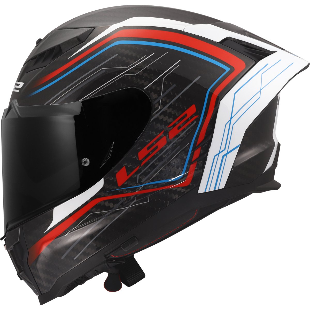 Casco LS2 FF807 Dragon Subic White / Blue / Red