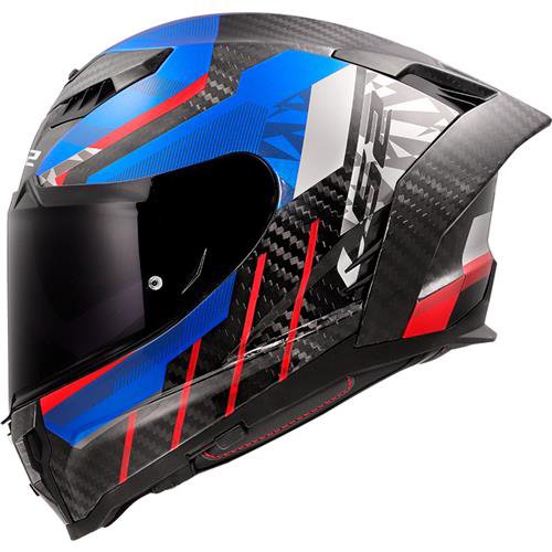 Casco LS2 FF807 Dragon Trax Blue / Red