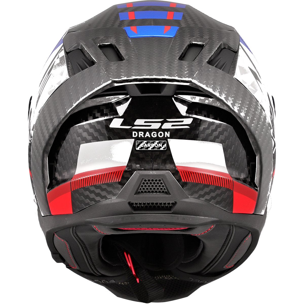 Casco LS2 FF807 Dragon Trax Blue / Red