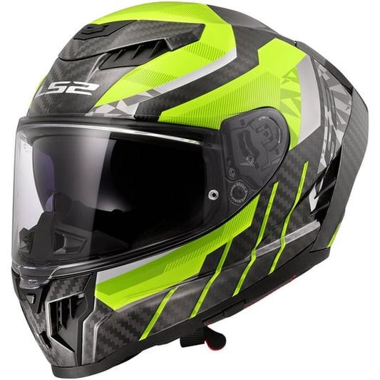 Casco LS2 FF807 Dragon Trax H-V Yellow