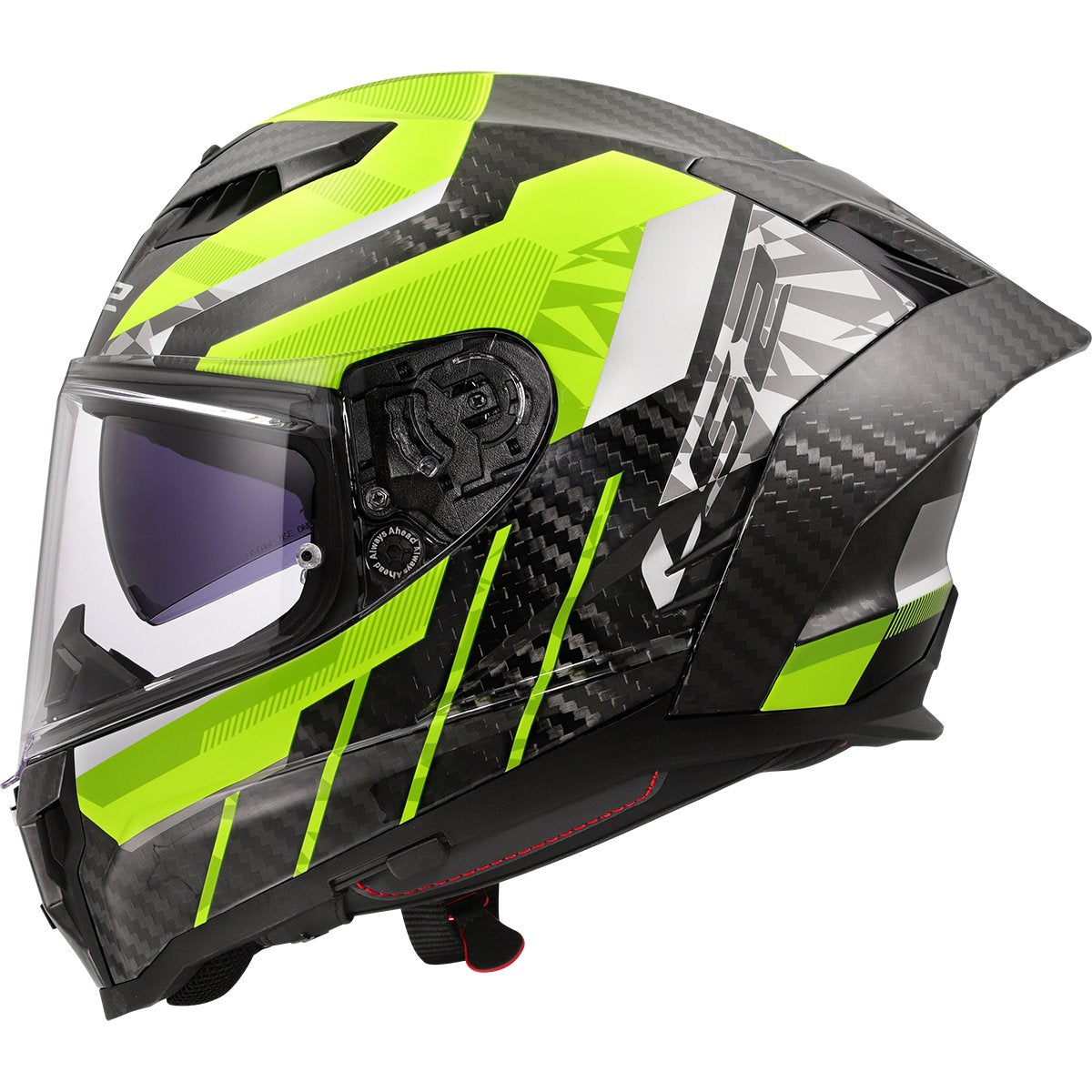 Casco LS2 FF807 Dragon Trax H-V Yellow