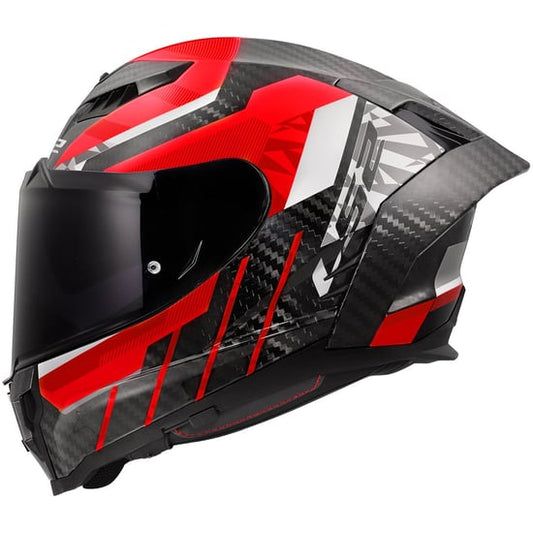 Casco LS2 FF807 Dragon Trax Red
