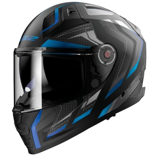 Casco LS2 FF811 Vector II Alizer Matt Black / Metalic Blue