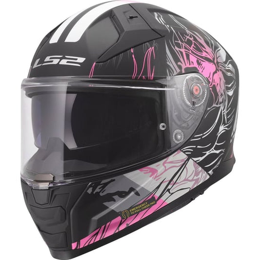 Casco LS2 FF811 Vector II Darflo Matt Black / Pink
