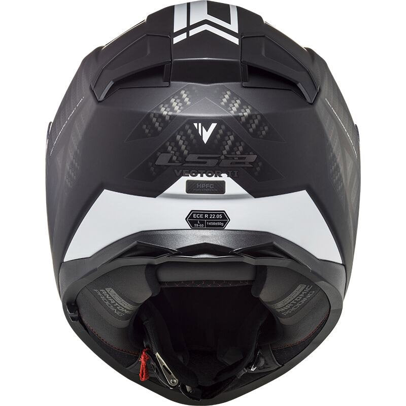 Casco LS2 FF811 Vector II Splitter Matt Black / White