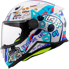 Casco LS2 FF812 Kid Next Level White