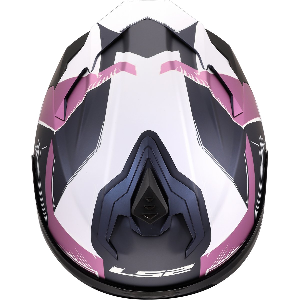 Casco LS2 FF817 Challenger II Flaman Matt Lavander