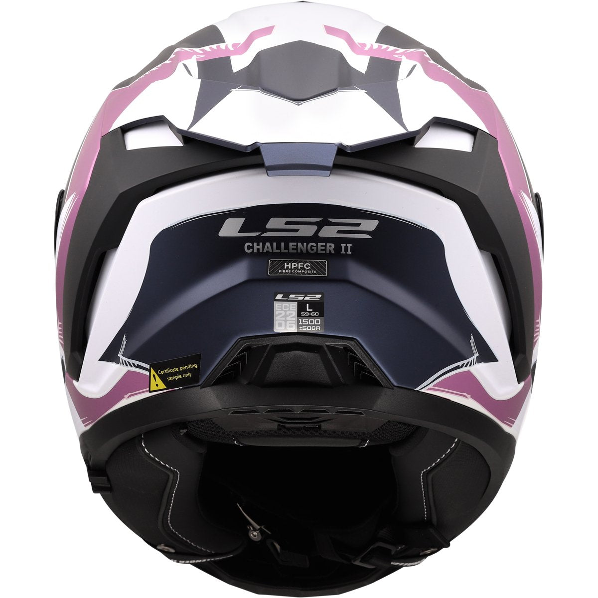 Casco LS2 FF817 Challenger II Flaman Matt Lavander