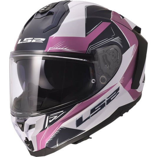 Casco LS2 FF817 Challenger II Flaman Matt Lavander