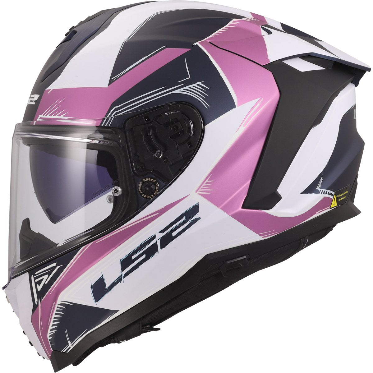 Casco LS2 FF817 Challenger II Flaman Matt Lavander