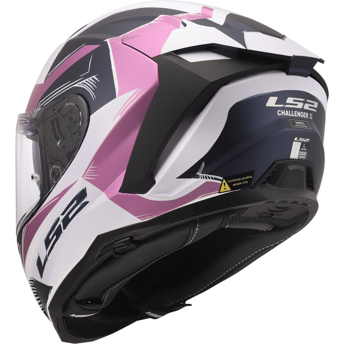 Casco LS2 FF817 Challenger II Flaman Matt Lavander