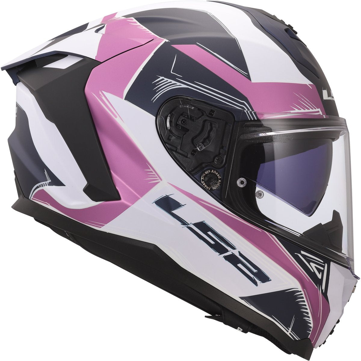 Casco LS2 FF817 Challenger II Flaman Matt Lavander