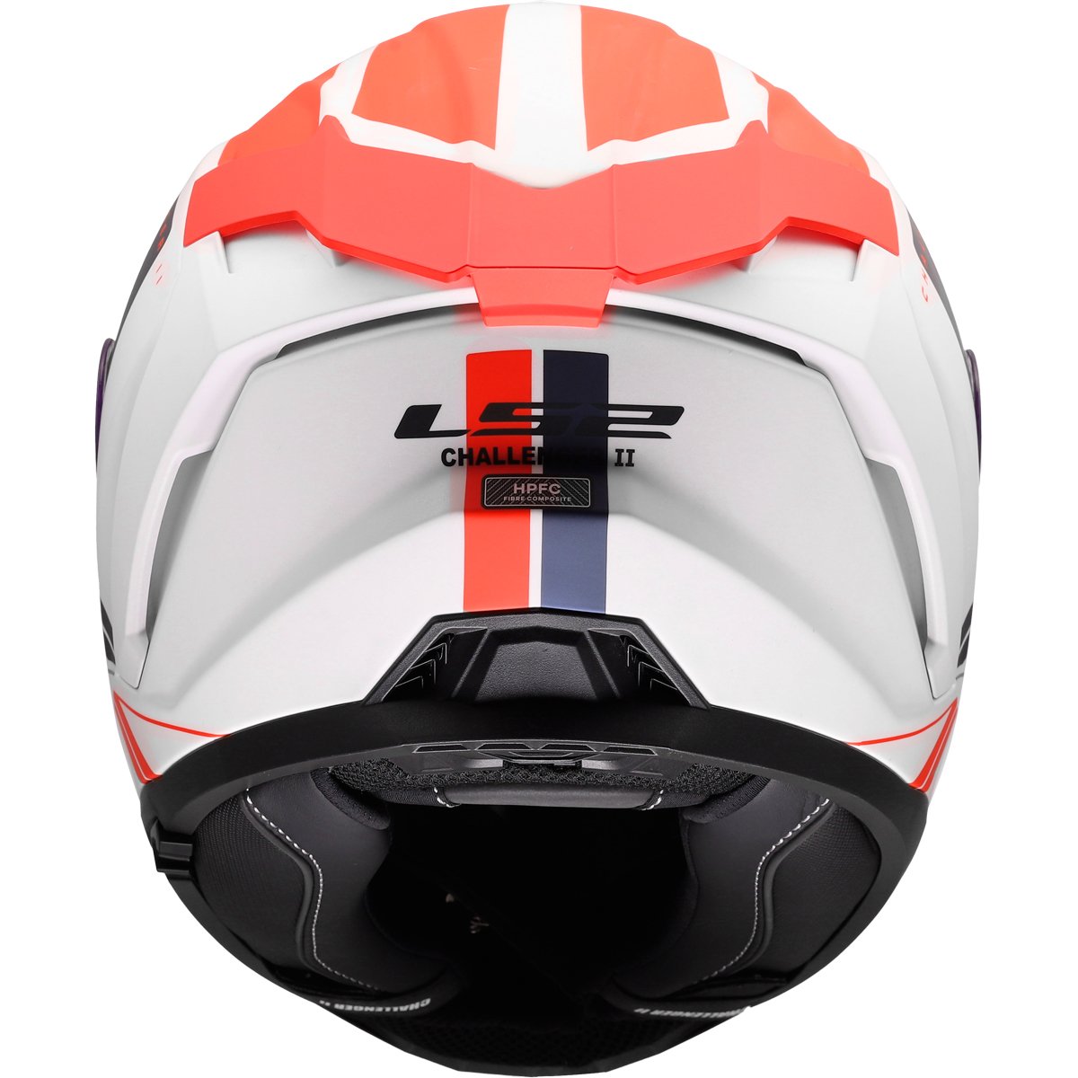 Casco LS2 FF817 Challenger II Titan Matt White / Blue / Red