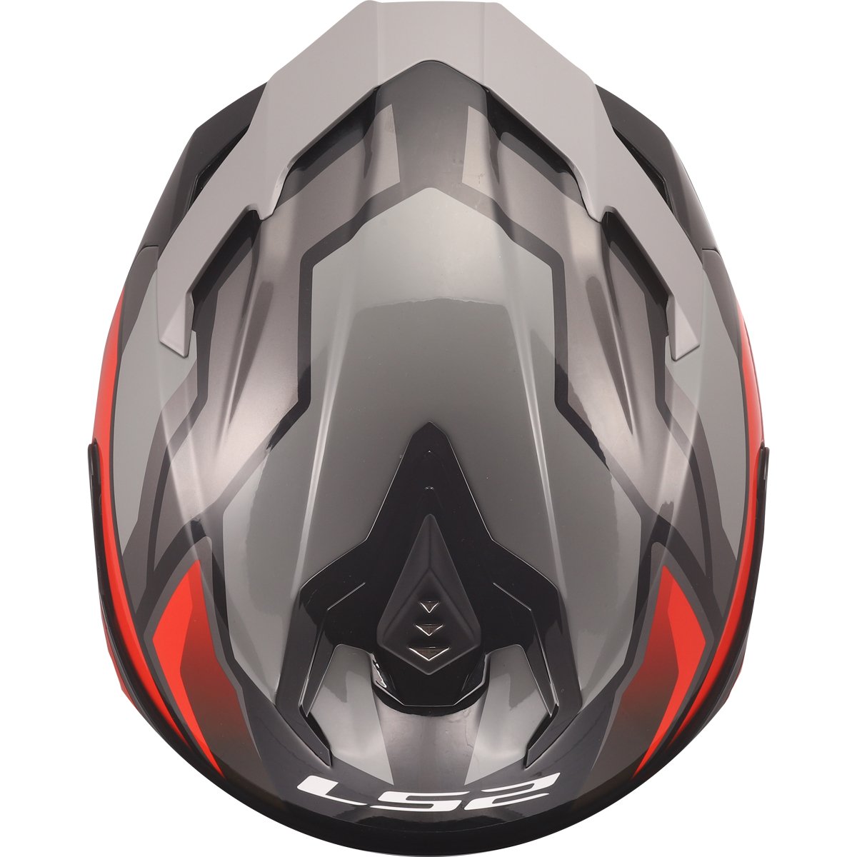 Casco LS2 FF817 Challenger II Viper Grey / Red