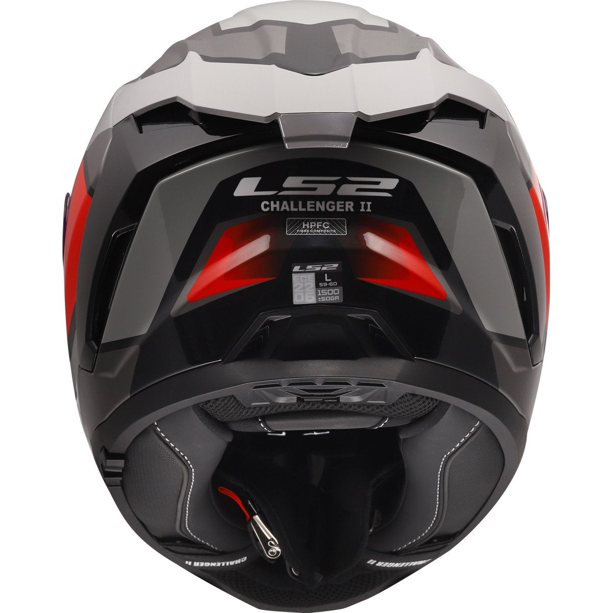Casco LS2 FF817 Challenger II Viper Grey / Red