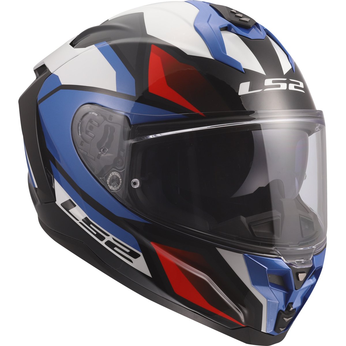 Casco LS2 FF817 Challenger II Viper White / Blue / Red